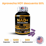2x1 NAD + RESVERATROL OFERTA LIMITADA!