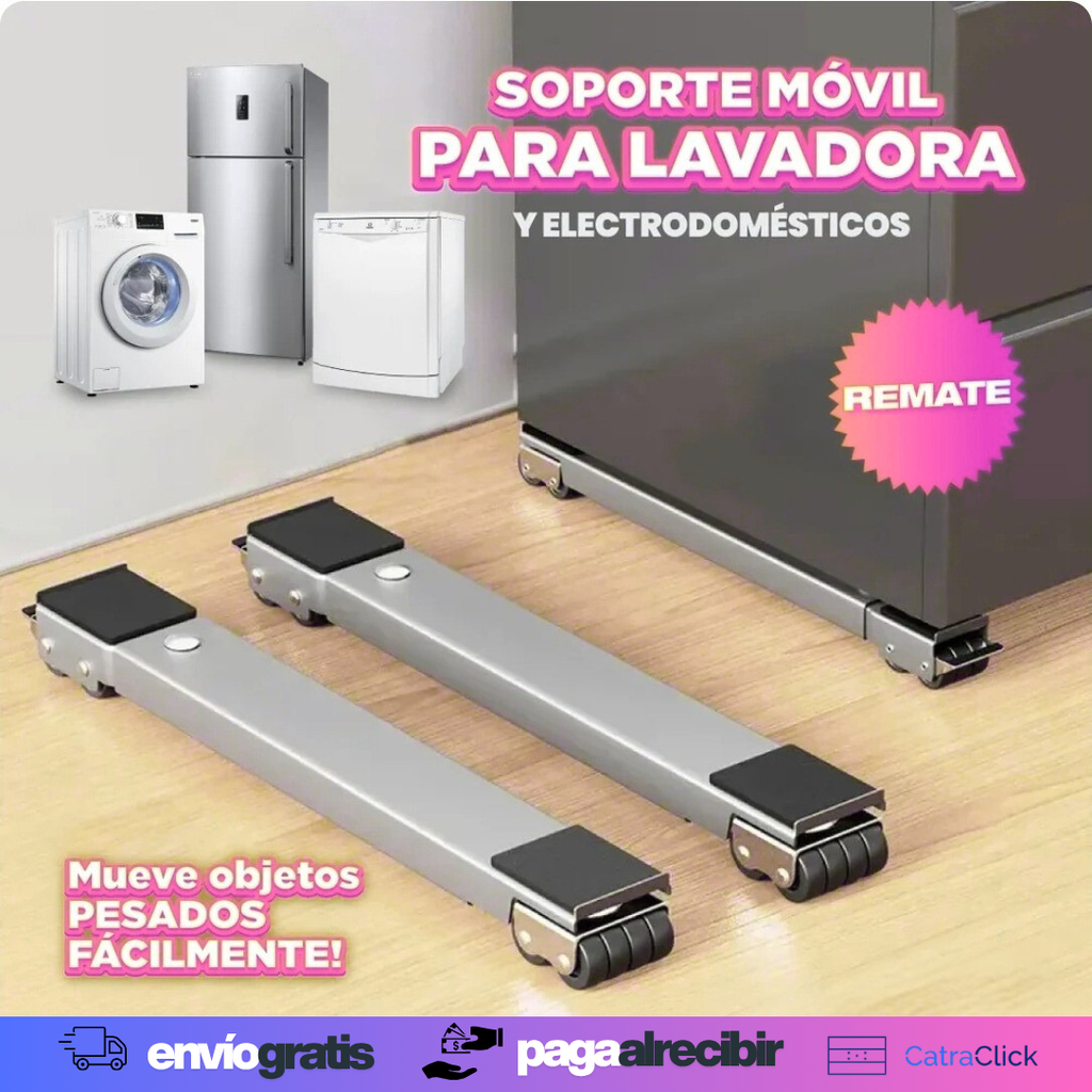 Combo de Soportes Lineales Para Electrodomésticos + Envío Gratis