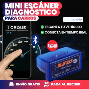 AutoDoctor Pro™- Mini Escáner de Diagnóstico para Autos + Envío Gratis