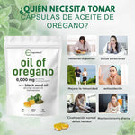 Aceite de Orégano y Semilla Negra 6.000Mg - 😱AUMENTA TUS DEFENSAS EN SEGUNDOS😱