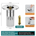 Tapón Filtro de Drenaje para Baño 🧼 + Envío Gratis