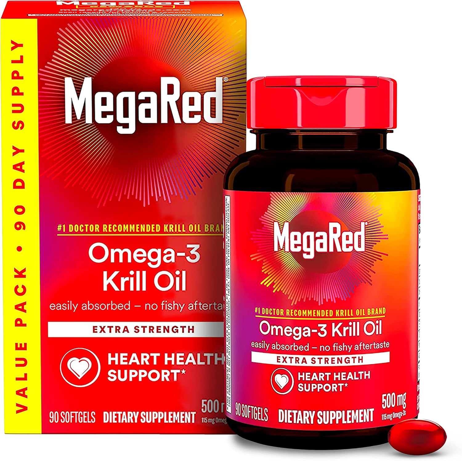 🩸 MegaRed Omega 3 – Cuida tu corazón todos los días ❤️