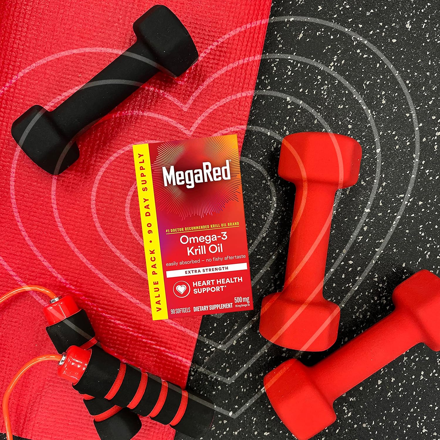 🩸 MegaRed Omega 3 – Cuida tu corazón todos los días ❤️