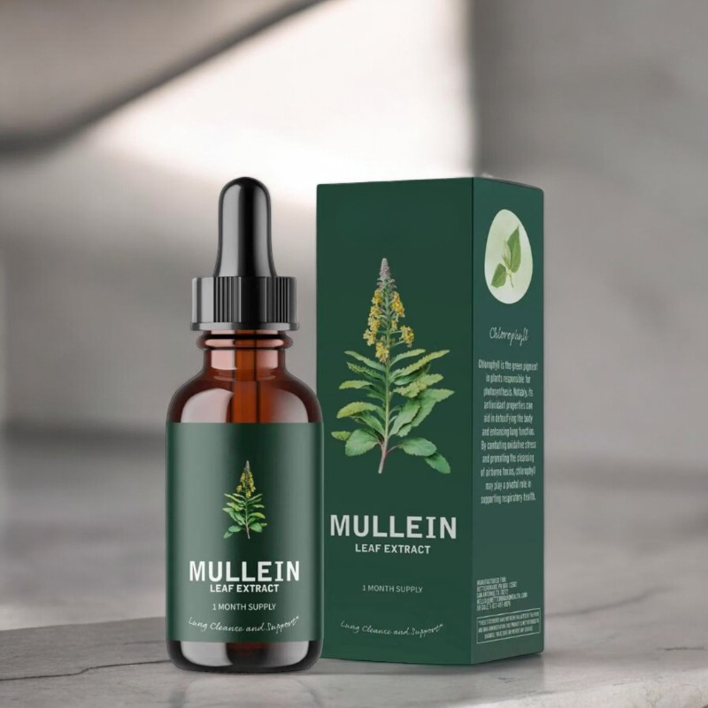 Mullein" - Extracto de Gordolobo + Clorofila (Solución Definitiva Para Fumadores)