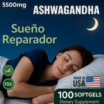 Ashwagandha 5500mg Nueva Generación – Calma Rápida, Sueño Profundo + Envío Gratis