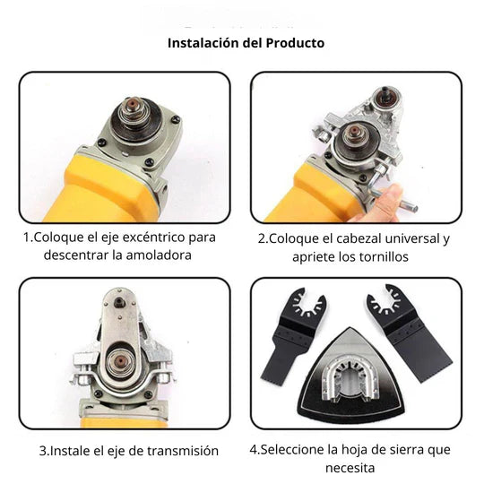 MultiCatracha™ Adaptador Universal Para Amoladora