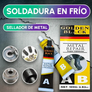 Golden Black™ Pegamento Profesional A/B