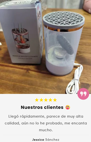Click&Clean™ Limpiador de Brochas de Maquillaje