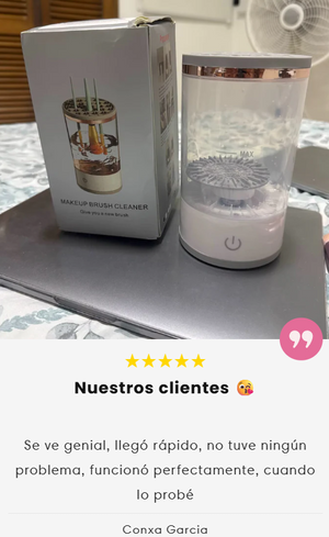 Click&Clean™ Limpiador de Brochas de Maquillaje