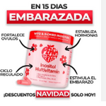 Peach Inositol -Multivitamínico con Inositol y Omega 3 +  ENVIO GRATIS