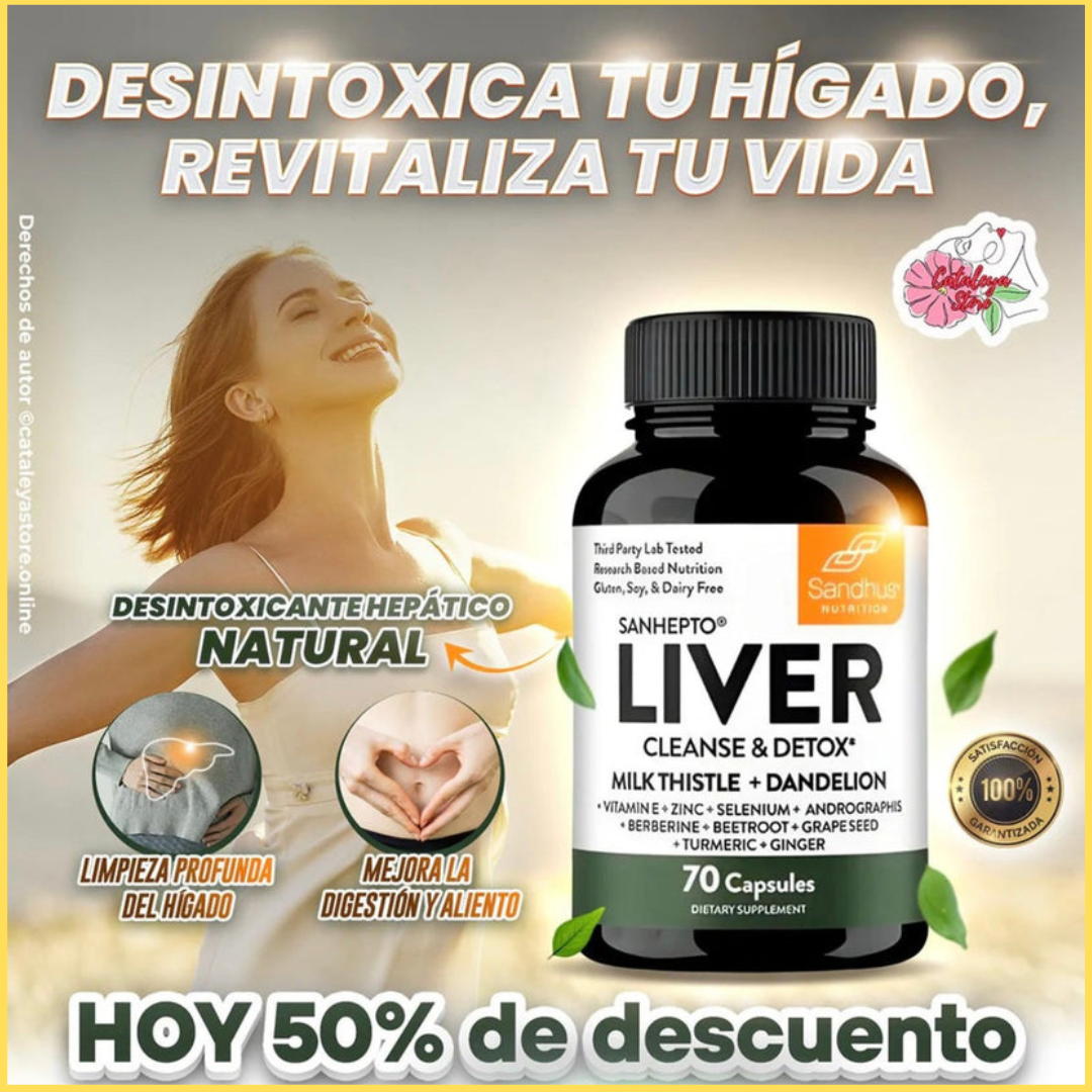 Liver Cleanse Detox + Envío Gratis