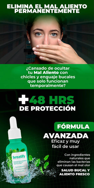 BREATIFY– 🌬️ Respira confianza, habla sin miedo 🌿 Contenido 30 ML