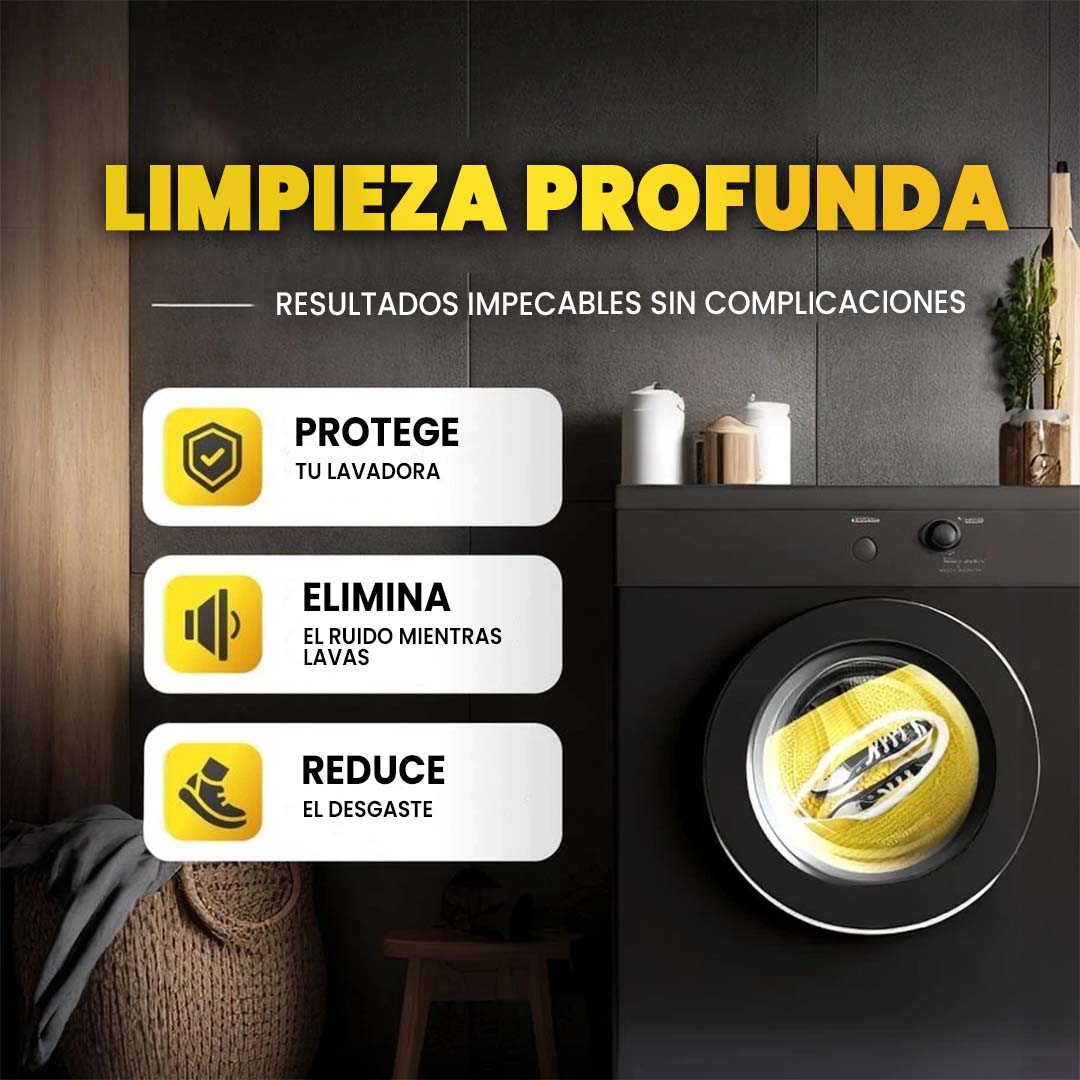 Bolsa para Lavado de Zapatos — Lava sin dañarlos 🧼