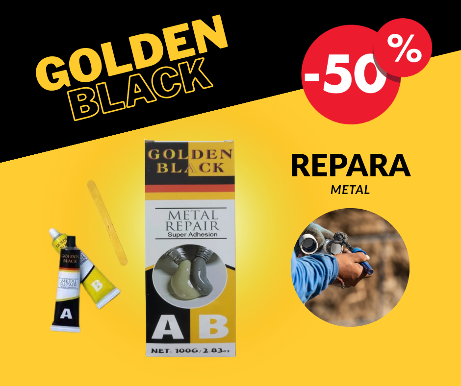 Golden Black™ Pegamento Profesional A/B