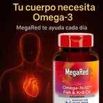 🩸 MegaRed Omega 3 – Cuida tu corazón todos los días ❤️