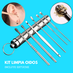 Kit Limpiador de Oídos Profesional - Con Estuche Portátil