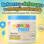 🥛 MIRACLE MOO ™   – Suplemento Natural de Calostro Bovino + Envío Gratis